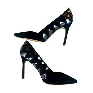 Brian Atwood Nicolette Suede Pumps